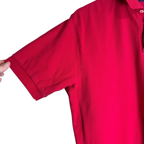 VTG Polo Ralph Lauren Men Shirt Red Scottish Ralphie Terriers Sz Large Chest Dog - Picture 3 of 9